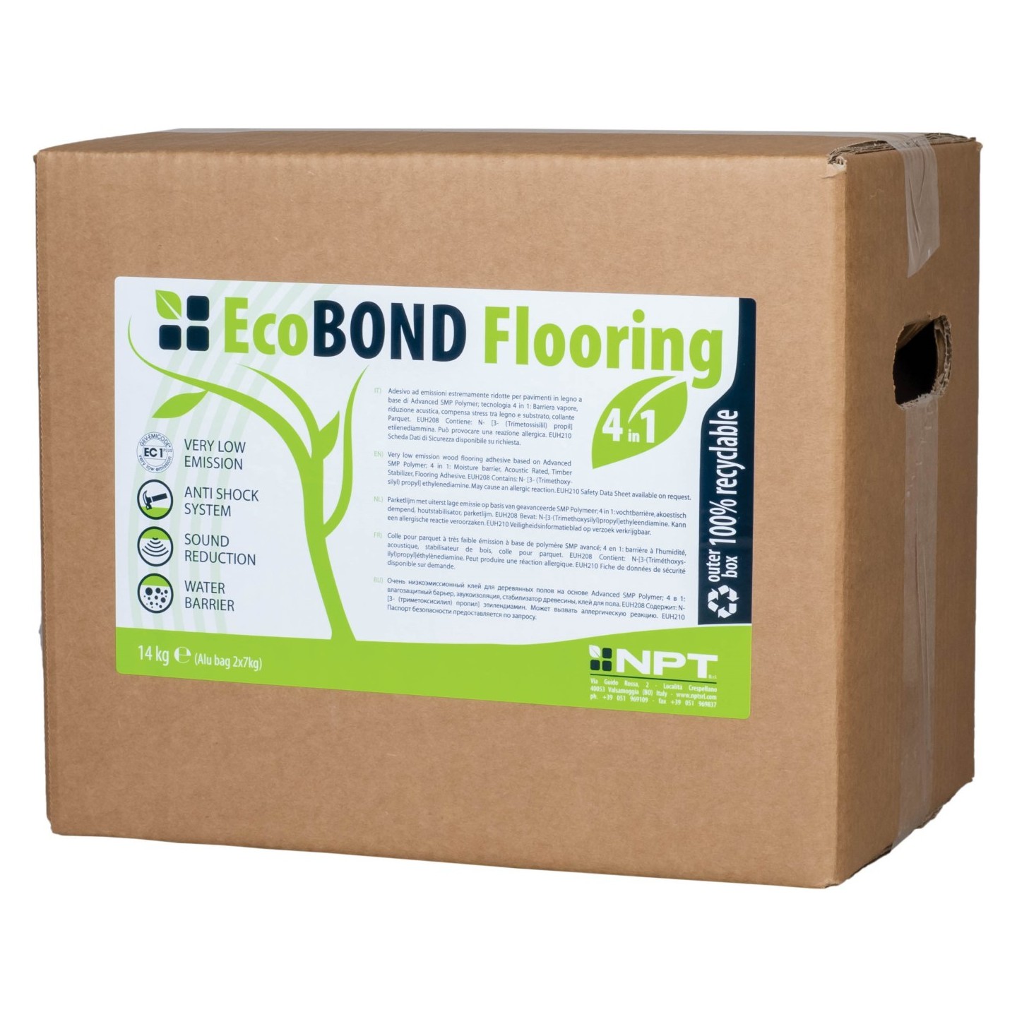 Colle pour parquet 4 en 1 - Eco BOND Flooring