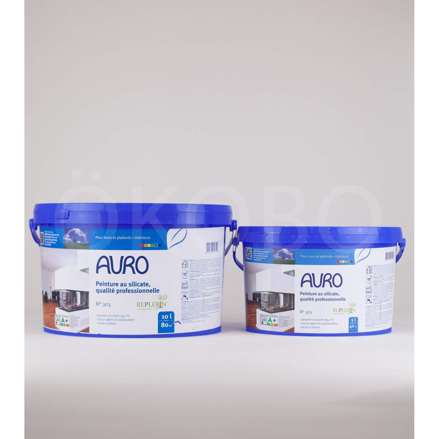 Peinture au silicate qualité professionnelle N°303 - AURO