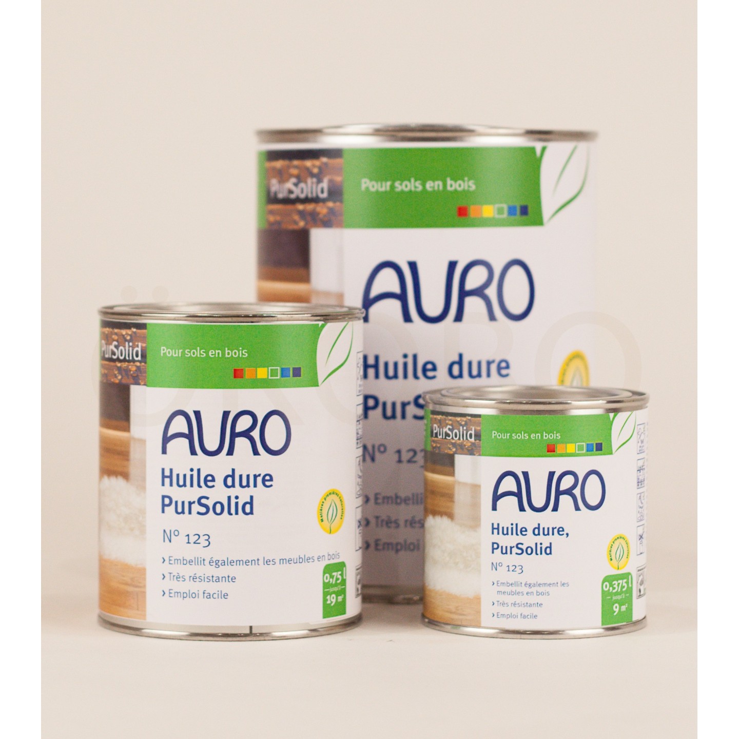 Huile dure PurSolid N°123 - AURO