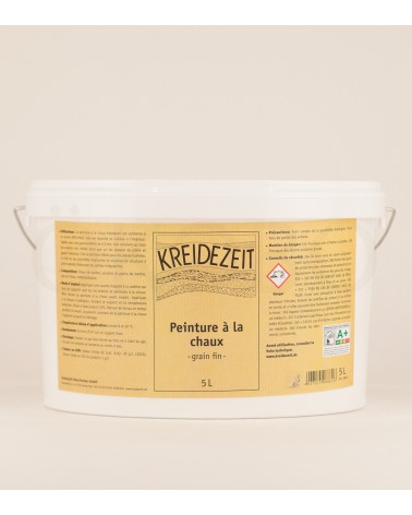 Peinture à la chaux Grain fin - KREIDEZEIT - 5L