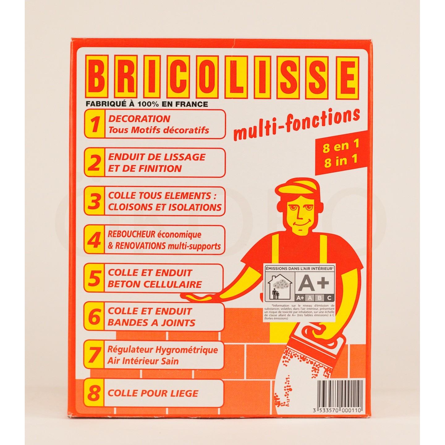 Enduit de lissage bricolisse 5kg