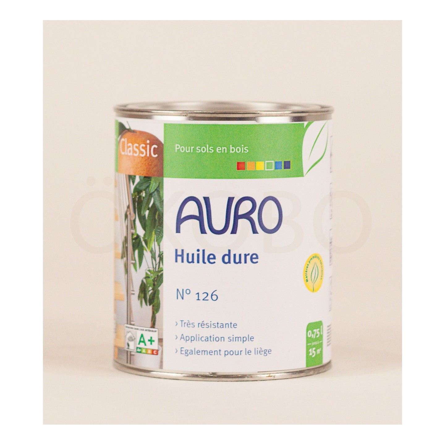 Huile dure N°126 - AURO - 0,75l