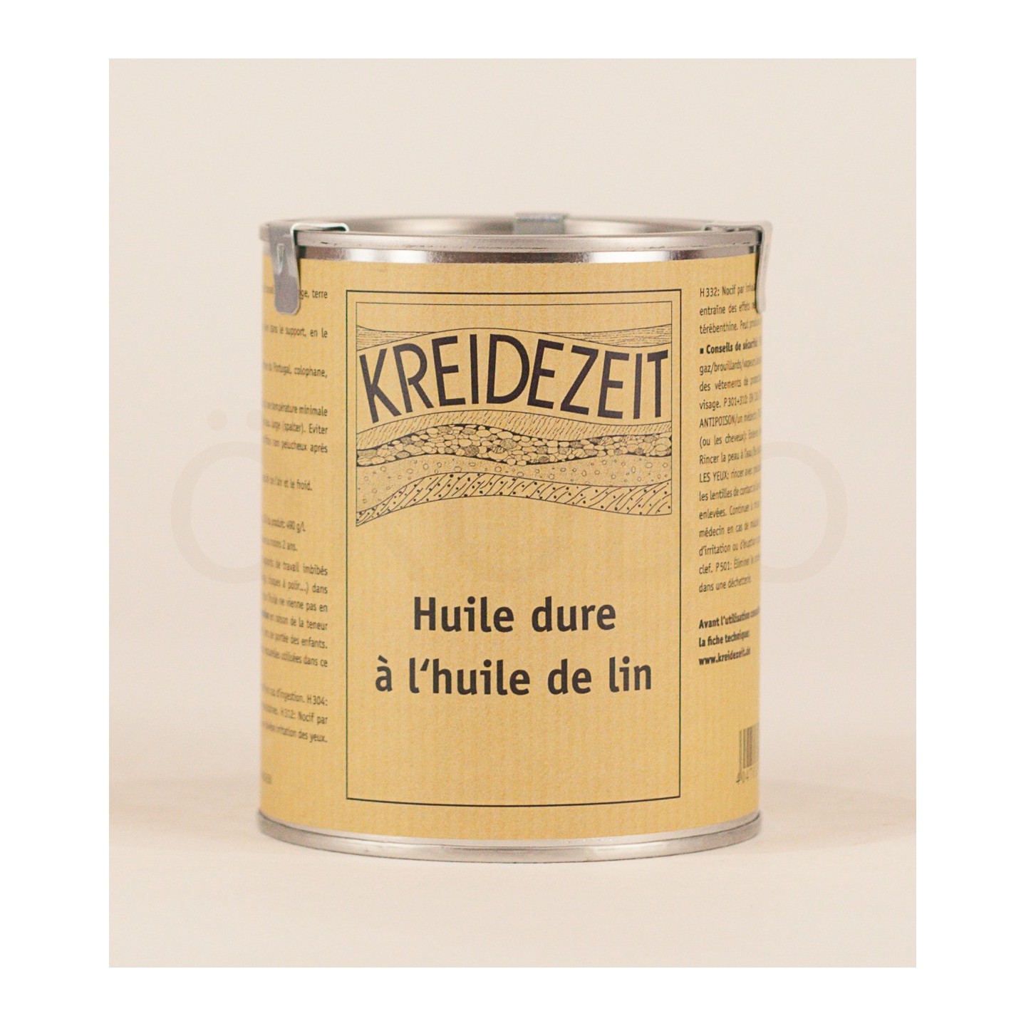 Huile dure à l'huile de lin - KREIDEZEIT