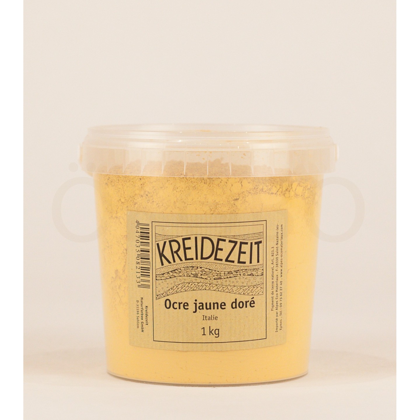 Pigment ocre jaune doré italie - KREIDEZEIT