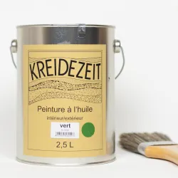 Peinture à l'huile naturelle blanche Kreidezeit intérieur et