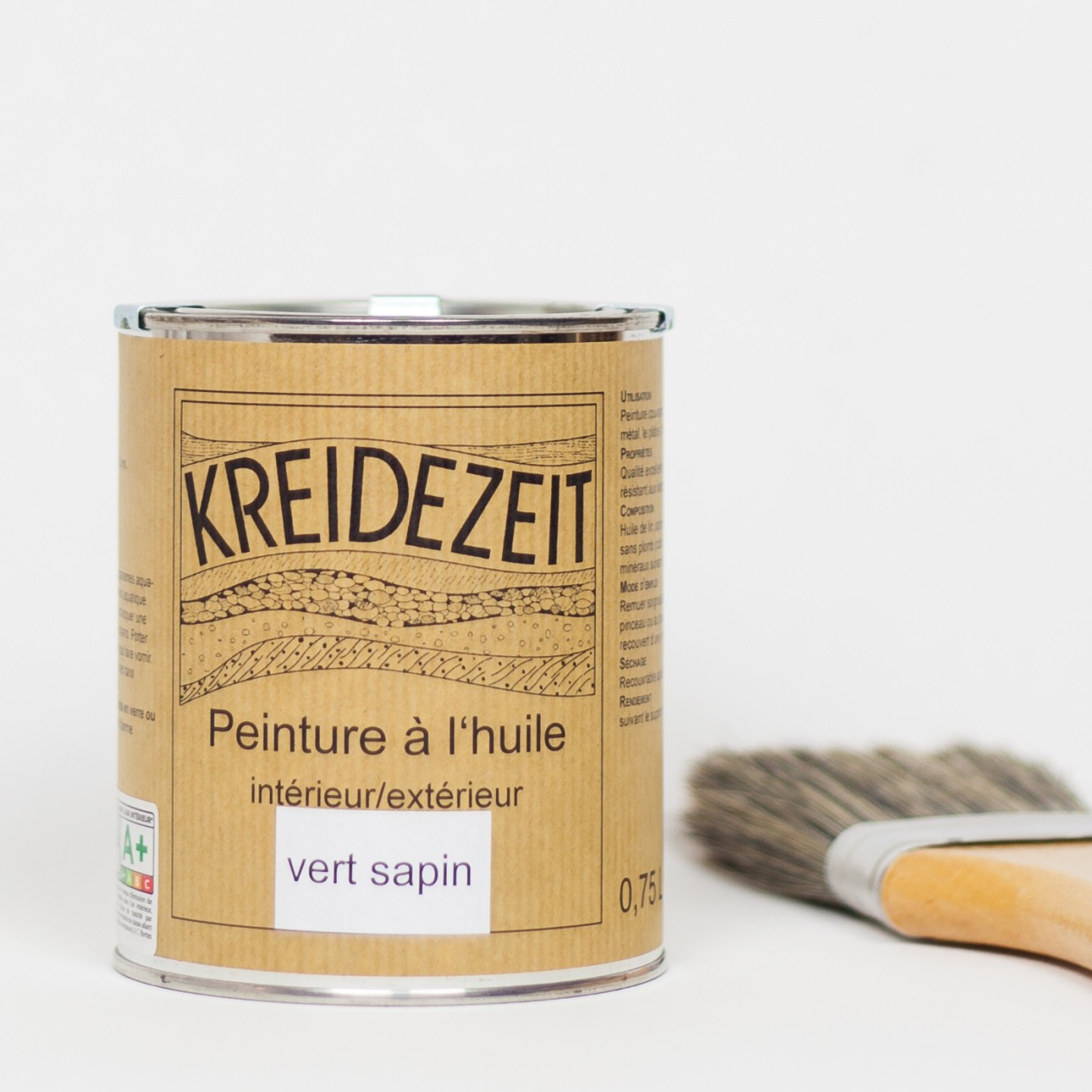 Peinture à l'huile de lin intérieur/extérieur kreidezeit