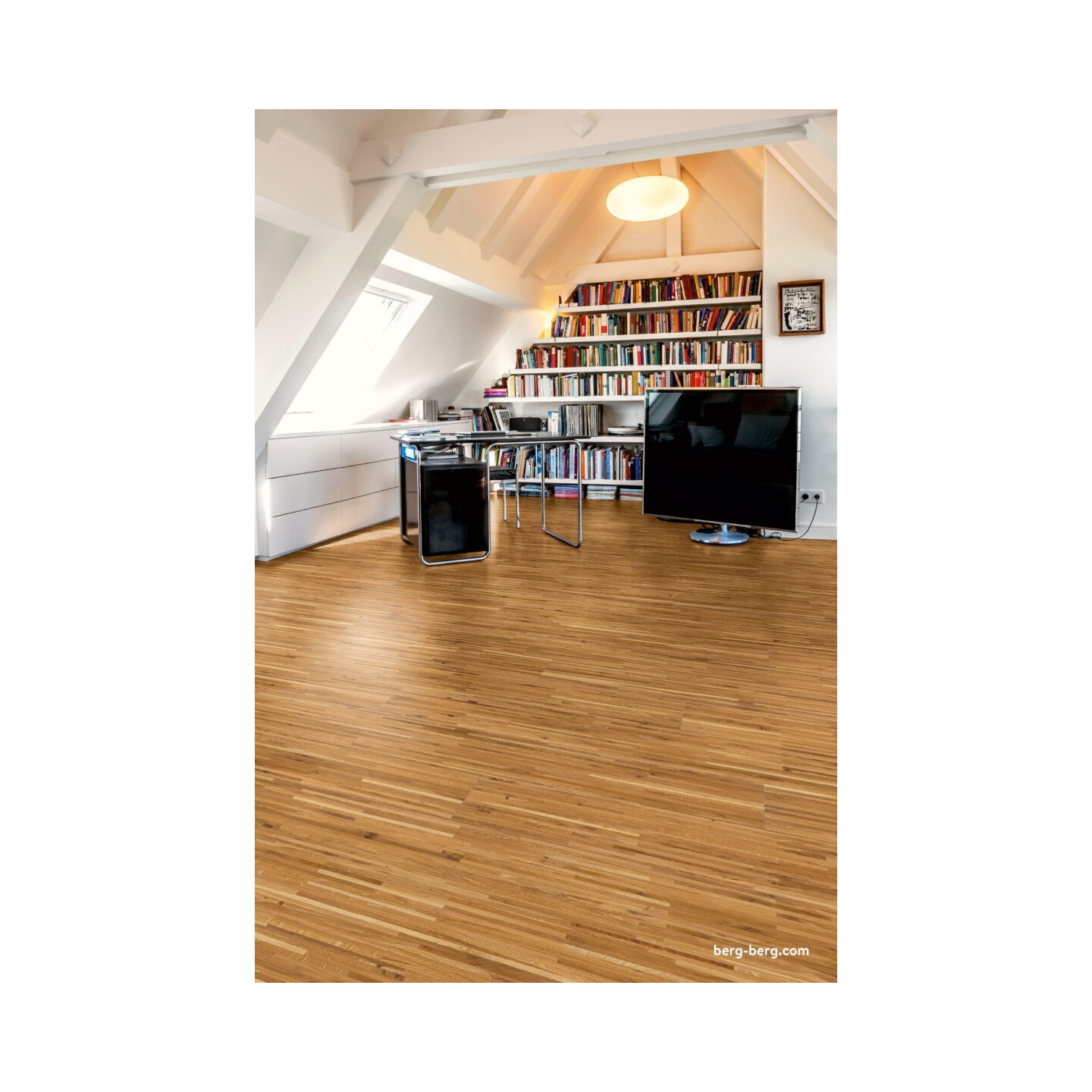 Parquet XS chêne brossé, huile nature - BERG&BERG